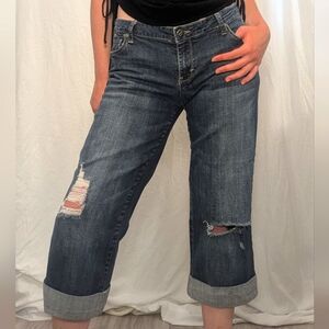 Denim Capris